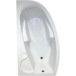 Baignoire dangle ondee fany 160x90cmg en abs et acryl renforc 3mm blanc