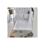 Baignoire bain douche jacob delafon neo 170 x 90 gauche + pare bain + tablier + �tag�re
