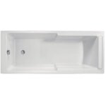 Jacob delafon baignoire bain - douche struktura 170x70cm blanc r�f e6d02000