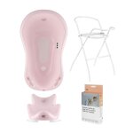Baignoire pour b�b� - hylat - certifi� t�v sans bpa - ensemble de 4 pi�ces - hug me: rosa - collection ...