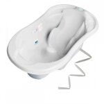 Baignoire b�b� avec r�ducteur int�gr� gris + tuyau