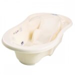 Baignoire bb avec rducteur intgr - mon mobilier design - jaune - rigide - ds la naissance