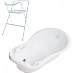 Baignoire b�b� thermom�tre blanc lapin 102 cm + pied - mon mobilier design - ergonomique - mixte - pr�f�rable ...