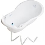Baignoire b�b� thermom�tre blanc lapin 102 cm + tuyau