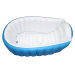 Baignoire enfants gonflable pour bbsbaignoire anti - glissante pliable voyage epais bb bain douche ...