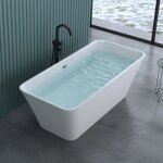 Baignoire �lot design vicenza529oa - so good - rectangulaire - acrylique - blanc