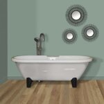 Baignoire îlot planete bain charly - acrylique - ovale - 170 cm - blanc Baignoire îlot planete bain charly - acrylique - ovale - 170 cm - blanc