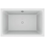 Baignoire bain douche 140 x 90 jacob delafon capsule + marche pieds