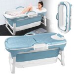 Yuenfong baignoire pliable pour adulte l 118 x 62 x 53 cm baignoire portable avec couvercle amovible ... Yuenfong baignoire pliable pour adulte l 118 x 62 x 53 cm baignoire portable avec couvercle amovible ...