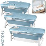 Baignoire pliable xl liliin - confort & dtente pour salle de bain douche et balcon
