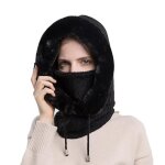Balaclava - non sp�cifi� - masque de ski - tissu double couche - cagoule coupe - vent - hiver femme