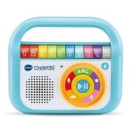 Baladeur musical vtech music kid bleu 40 chansons version fr - enceinte lumineuse - bebe enfant 2 / 6 ...