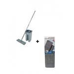 Venteo balai autoclean mop 360 avec seau double compartiment 2 serpillires microfibre ultra absorbante ...