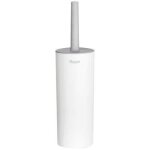 Balai brosse wc rayen - avec couvercle - blanc