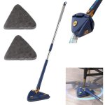 Balai de nettoyage triangulaire r�glable � 360 degr�s outils de nettoyage serpill�re rotative multifonction ...