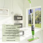 Balai vapeur avec pulvrisation multi - fonction mop spray pliable plastique - vert