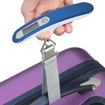 Balance � bagages - vvikizy - ocd - 16 - 50kg / 110lb - �cran lcd - antivol - couleur bleu