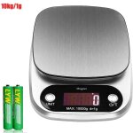 Balance de cuisine electronique 10kg / 1g - mingmei - haute prcision - cran lcd - gris