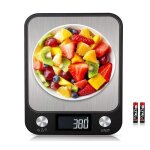Balance de cuisine Électronique précision 15kg / 1g - Écran led rétroéclairé - 7 unités - balance alimentaire ... Balance de cuisine Électronique précision 15kg / 1g - Écran led rétroéclairé - 7 unités - balance alimentaire ...