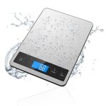 Balance de cuisine numrique - mtevotx - 15 kg - cran lcd - charge usb - acier inoxydable