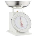 Balance de cuisine - typhoon - vintage - crème - mécanique - 4 kg Balance de cuisine - typhoon - vintage - crème - mécanique - 4 kg