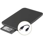 Balance culinaire - slide 10 - noir - usb - rparable little balance