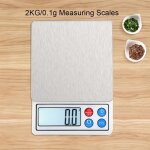 Balance precision 2kg - 0. 1g pese numrique professionnelle de cuisine haute prcision balance culinaire ...
