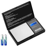 Balance de pr�cision - smart - 500g - 0. 01g - �cran lcd - poche - noir
