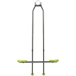 Balan�oire agr�s vis - � - vis - outsunny - pour enfants portique jardin installation facile - acier ...