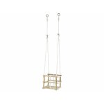 Balan�oire en bois pour jeunes enfants - playtastic - si�ge ferm� de tous les c�t�s - ceinture en forme ...