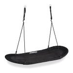Relaxdays nid doiseau balanoire xxl pour enfants & adultes 100 kg plusieurs personnes ovale 1415 x 435 ...