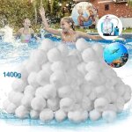 Balles filtrantes - folaya - 1400g - remplace 54kg de sable - poly�thyl�ne 100% recyclable - �conomie ...