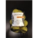Balles de golf couleur jaune en filet la dz