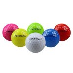 Balle de golf lumineuse 6pcs led de golf balle la nuit toujours allumée Balle de golf lumineuse 6pcs led de golf balle la nuit toujours allumée