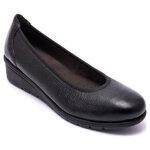 Ballerines caprice 9 - 22161 - 42 - 022 noir femme - cuir - chaussures
