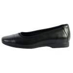 Ballerine cuir clarks un darcey cap2 - noir