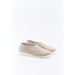 Damart - chaussons dessus toile - beige