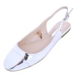 Ballerines femme - argent - paillettes - confortable et durable
