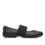 Ballerines femme - camper - right - cuir pleine fleur noir - semelle en caoutchouc