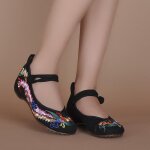 Ballerines femme - noir - synthtique