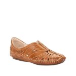 Ballerines femme - pikolinos - jerez - cuir - brandy - marron