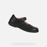 Ballerines geox j naimara pour fille - noir - confortables et respirantes