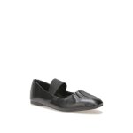 Ballerines en simili dot�es dune bride �lastique. mod�le fronc� sur lavant. pour femme - ballerines - ...
