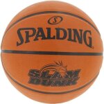 Ballon de basket - spalding - slam dunk t7 - orange - taille 7 - cousu machine Ballon de basket - spalding - slam dunk t7 - orange - taille 7 - cousu machine