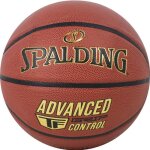 Ballon de basket - spalding - advanced grip control in - out 76870z - unisexe - orange - adulte