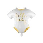Ballon - hello baby - body - aluminium - 51 x 45 cm - d�coration de f�te