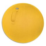 Ballon dassise ergonomique - 65 cm - jaune - leitz ergo