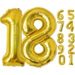 Ballon decoratifballon chiffre danniversaire deco anniversaire 18 ansballon anniversaire gonflable dcoration ...