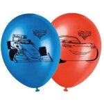 Ballons - disney / pixar - cars ice racer© - lot de 8 - latex - décoration danniversaire Ballons - disney / pixar - cars ice racer© - lot de 8 - latex - décoration danniversaire