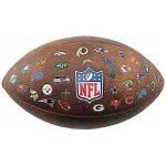 Ballon enfant wilson nfl throwback 32 team logo - marron - tu Ballon enfant wilson nfl throwback 32 team logo - marron - tu